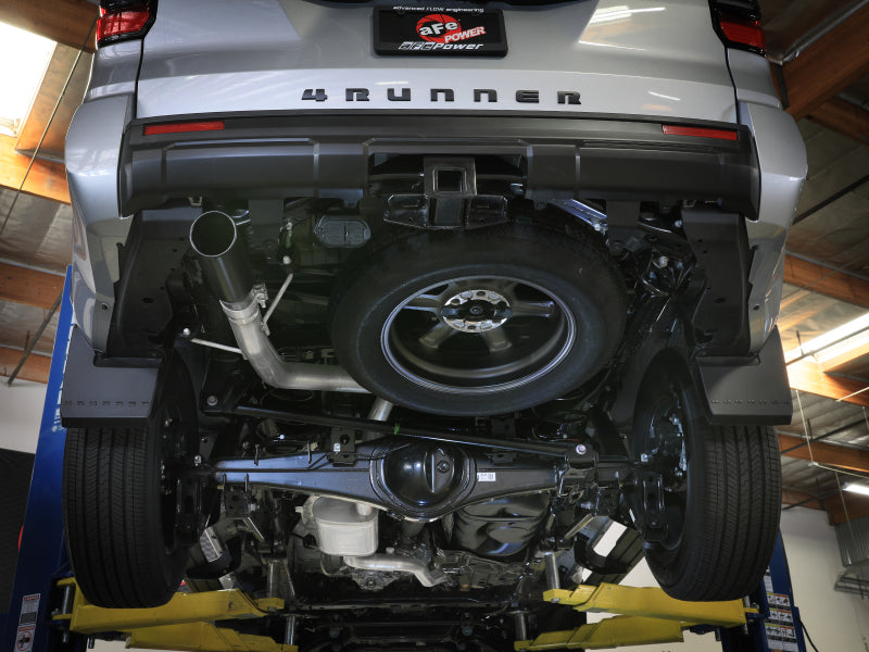 aFe Vulcan Series Cat-Back Exhaust with Black Tip, Part Number 49-36080-B, for 2025-2026 Toyota 4Runner 2.4L