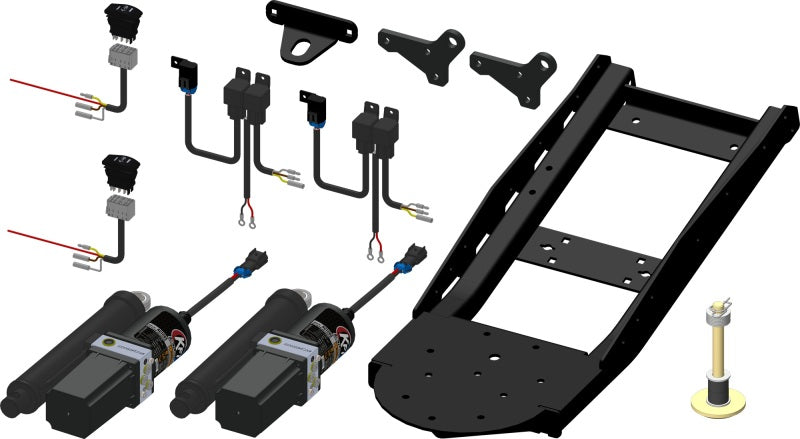 KFI V-Plow Actuator Tube Kit, Part Number KFI106180-AP
