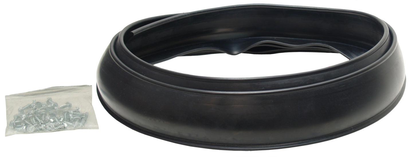 Pacer Performance - 52-170 - Fender Extension Molding - 52-170 Flexy Flare Rubber Fender Extensions Heavy Duty No-Lip, 2-1/2" x 58" Pair - P/N: 52-170
