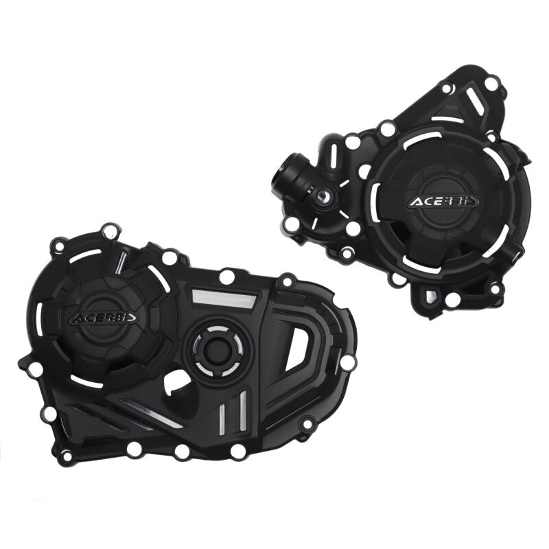 Acerbis ACB2983680001 X-Power Engine Case Protection Kit for 2024 Honda XL750 Transalp, Black