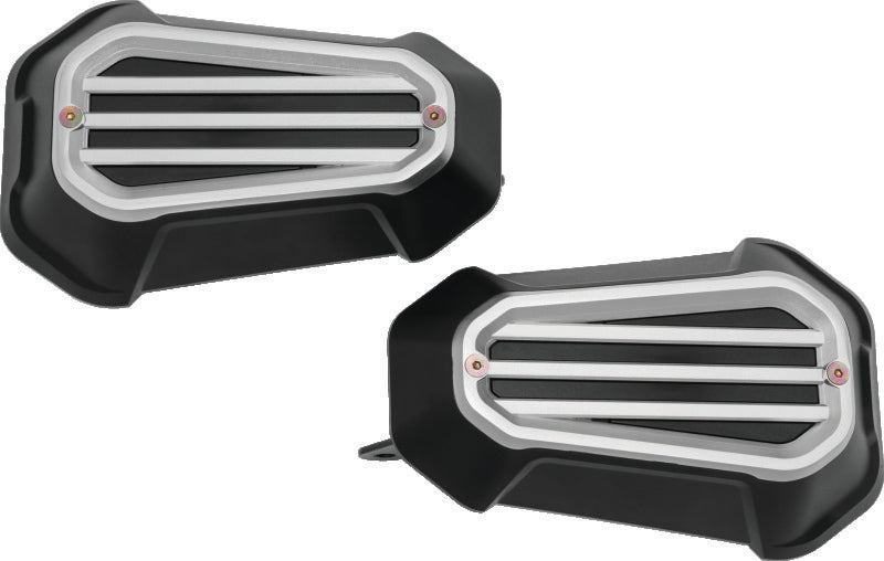Kuryakyn Dillinger Silver Handguards - Part Number 6708