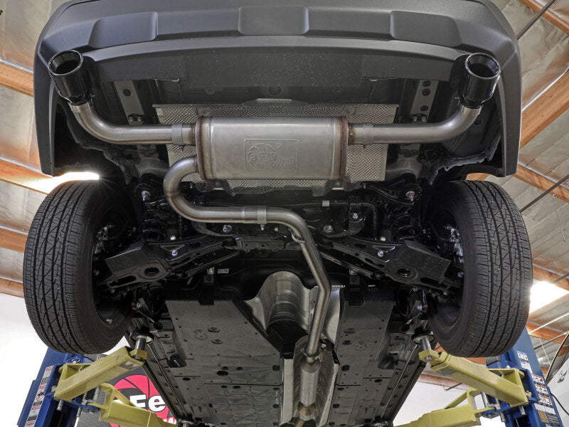 aFe POWER Takeda Cat-Back Exhaust with Black Tips for 2019-2024 Toyota RAV4 2.5L