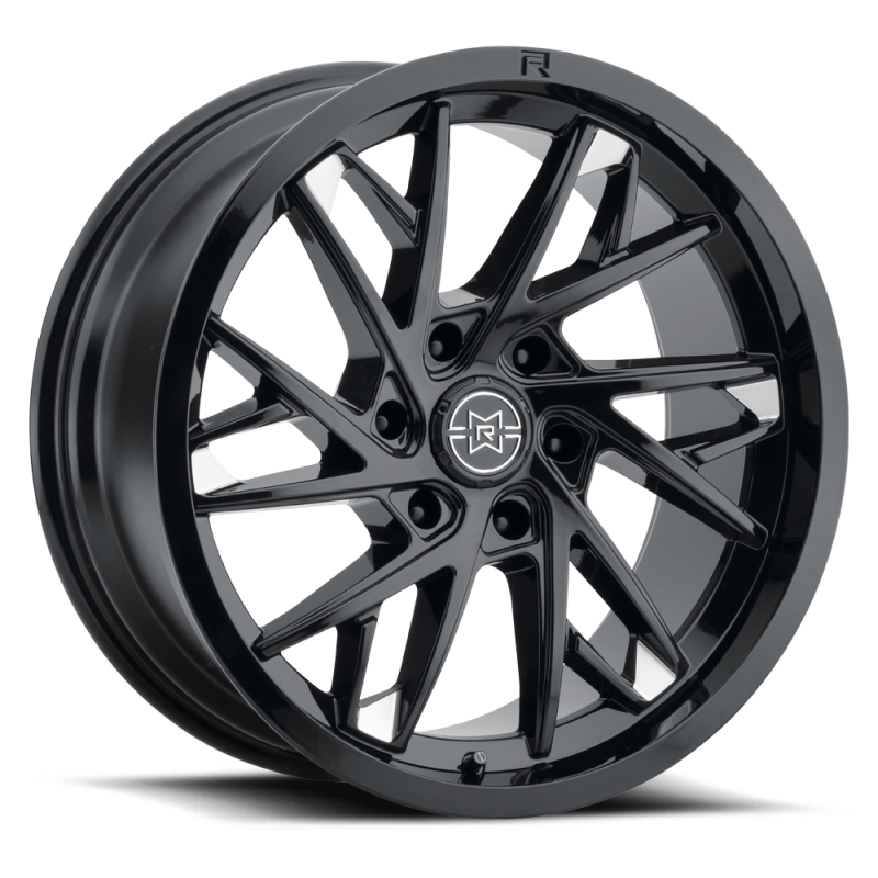 Raised Wheels Method MR801 20x12 8x170 Gloss Black Milled Wheel, -40mm Offset