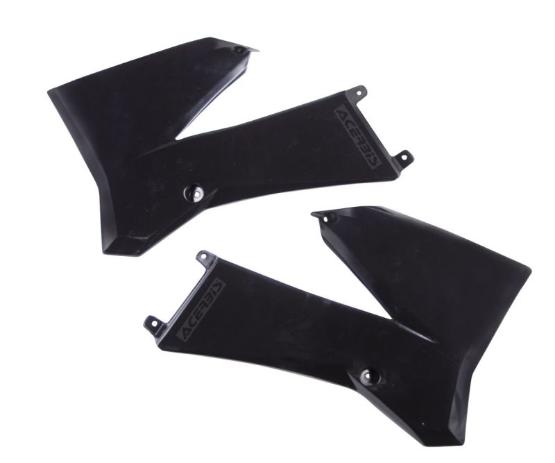 Acerbis ACB2253060001 Black Radiator Shroud for KTM 85 SX and 105 SX