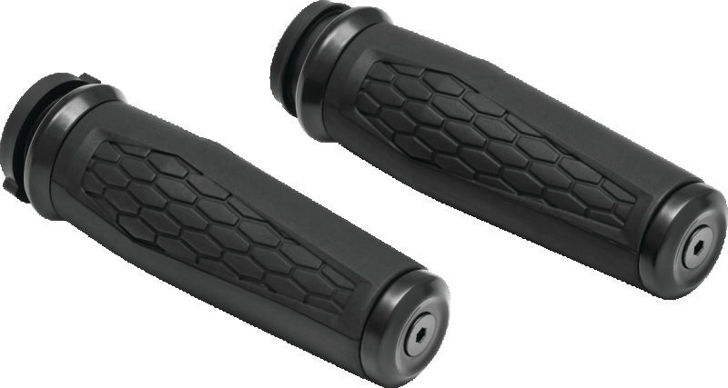Kuryakyn Hex Grips for Throttle-by-Wire Controls, Black – Part 5923
