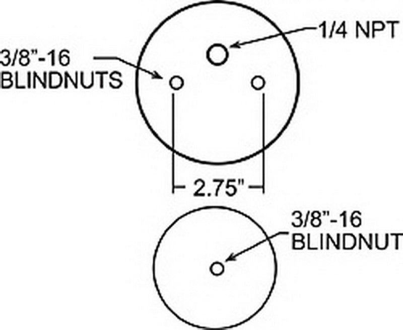 Firestone W217609000 Ride-Rite Replacement Bellow