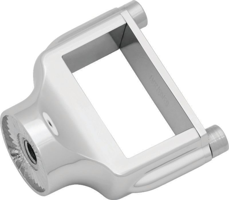 Kuryakyn 3186 Side-Mount License Plate Holder Clamp for Harley-Davidson XL Sportster Models, Chrome