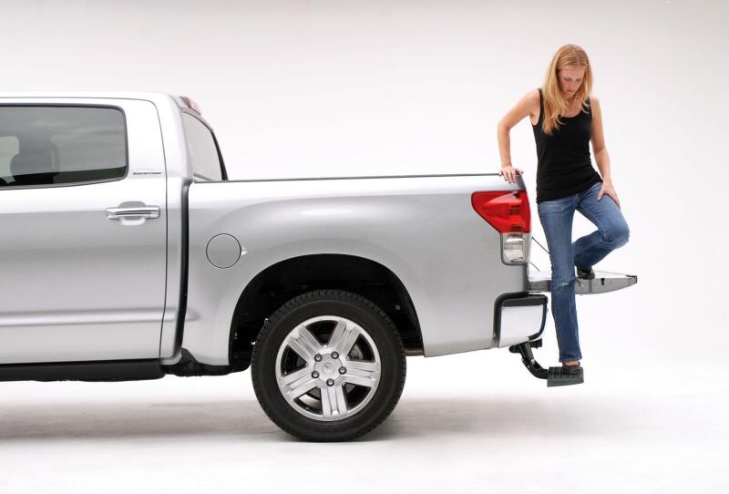 AMP Research BedStep Retractable Rear Bumper Access Step AMP75305-01A for 2007-2013 Toyota Tundra