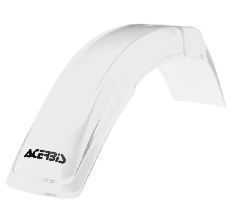 Acerbis NOST Universal Front Fender, White – Part Number ACB2040370002