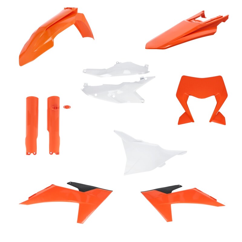 Acerbis 24+ KTM EXC/EXC-F/ XC-F/ XC-W/ XCF-W/ XW-F Plastic Kit - Original 24