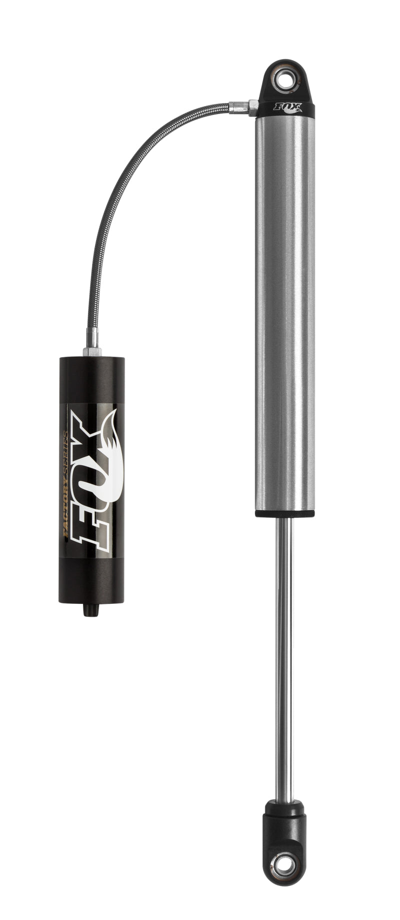 FOX 2.0 Factory Series 6.5-Inch Smooth Body Remote Reservoir Shock, 5/8-Inch Shaft, 30/90 Valving, Black – Part FOX980-02-030