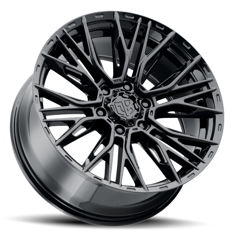 MTX Wheels Gangstar Gloss Black 20x9 Inch Alloy Wheel - 6x135 Bolt Pattern, 18mm Offset