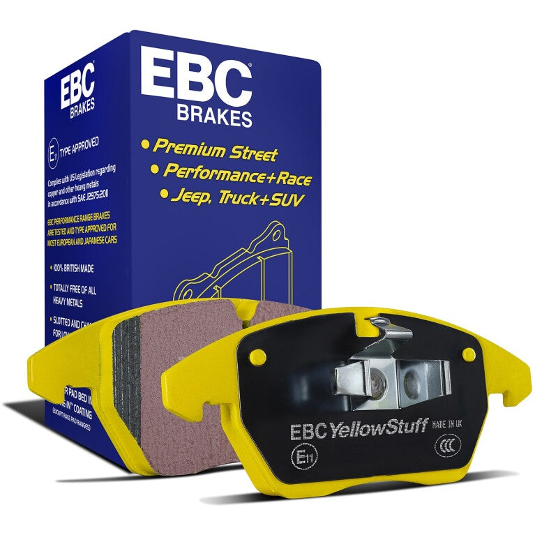 EBC DP43148R Yellowstuff Front Brake Pads for 2022+ Acura MDX Type S 3.0T with Brembo Calipers