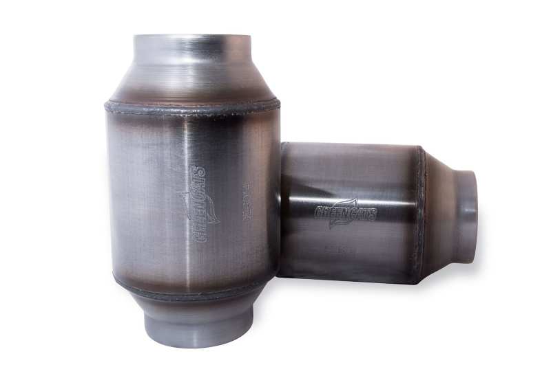 Kooks Headers kshGE-90148 Universal 2.5-Inch Green High-Flow Catalytic Converter