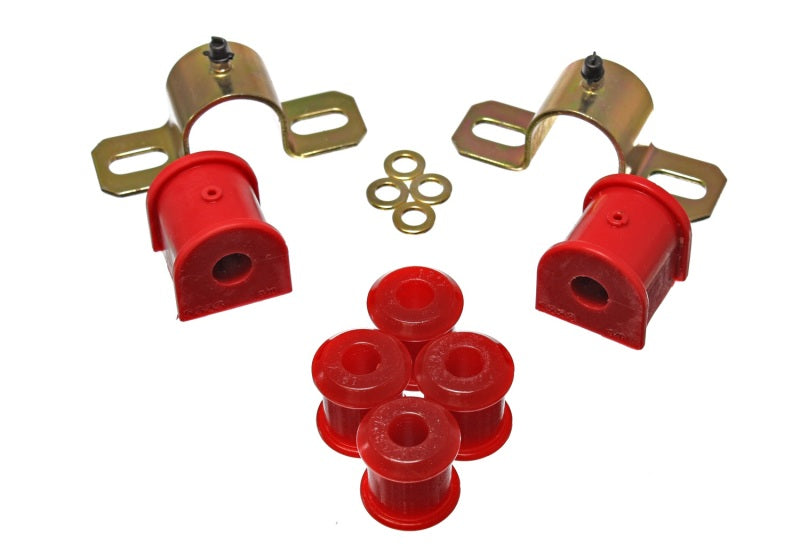 Energy Suspension eng2.5111R Jeep 16mm Rear Sway Bar Bushing Set - Red
