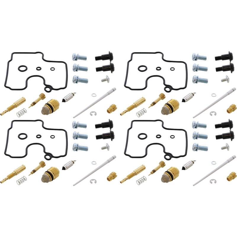 All Balls Racing ABR26-1684 Carburetor Rebuild Kit for 1990-1996 Kawasaki EN500 Vulcan