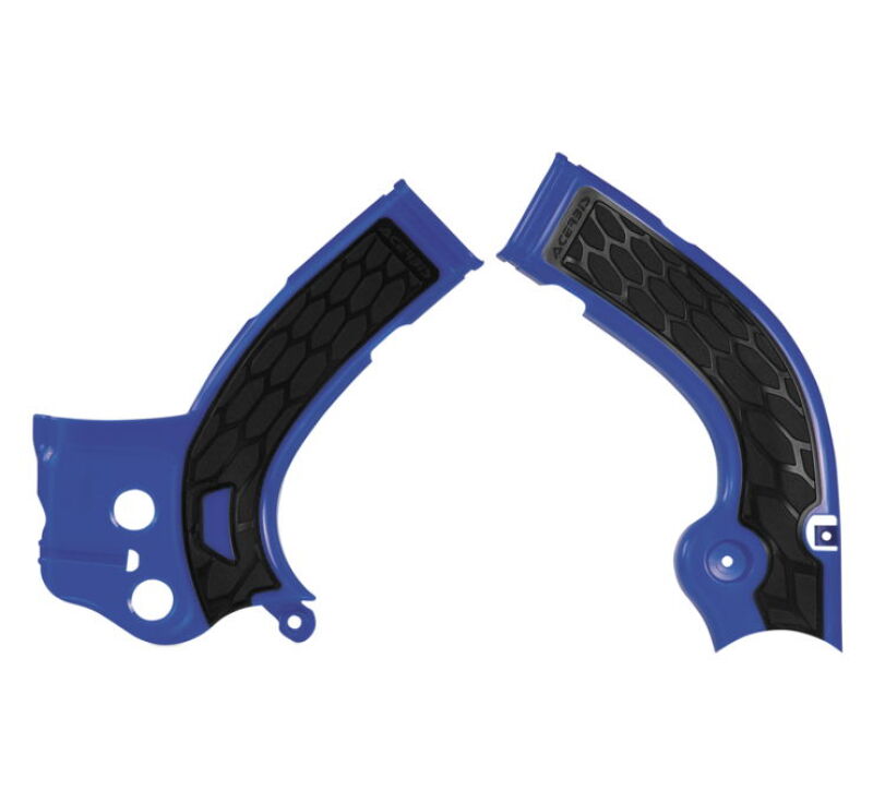 Acerbis X-Grip Frame Guard for 2014-2016 Yamaha YZ250F and YZ450F - Blue/Black