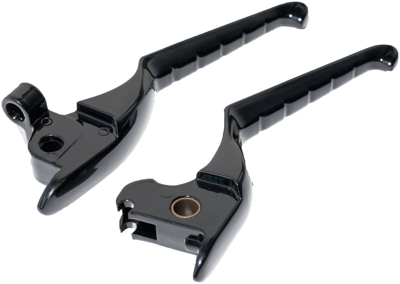 Kuryakyn Enygma Gloss Black Levers for 2014–2016 Harley-Davidson Touring Models – Part 10057-2