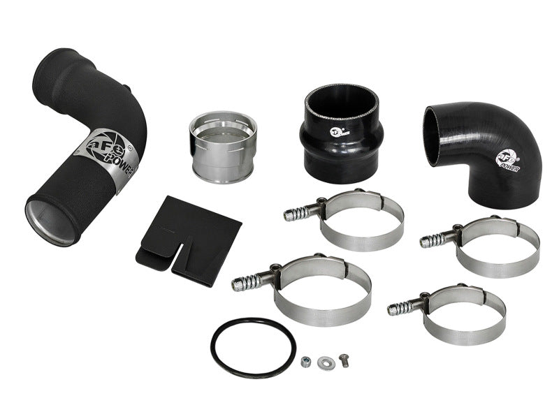 aFe BladeRunner 3-Inch Aluminum Cold Charge Pipe, Black, Part Number 46-20319-B
