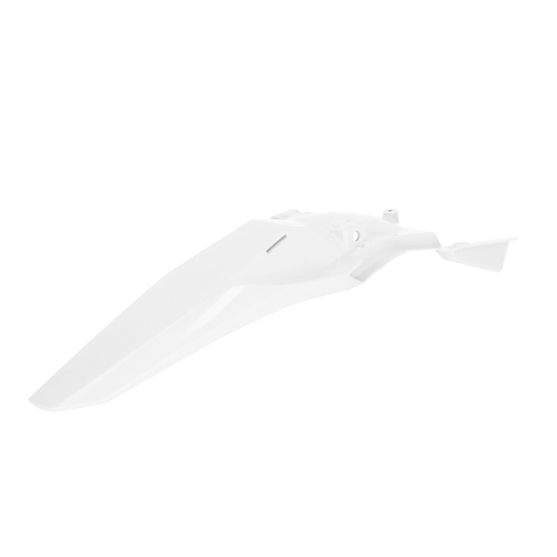 Acerbis Rear Fender for 2024-2025 Kawasaki KX250 and KX450 Models, White - Part Number ACB2983550002