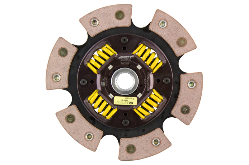 ACT 6224205 6-Pad Sprung Race Clutch Disc