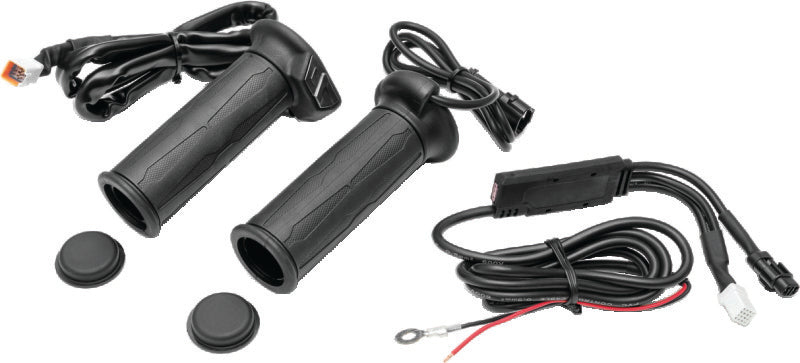 Kuryakyn Apollo Heated Grips for 7/8-Inch Handlebars with Thumb Throttle - Part 6478