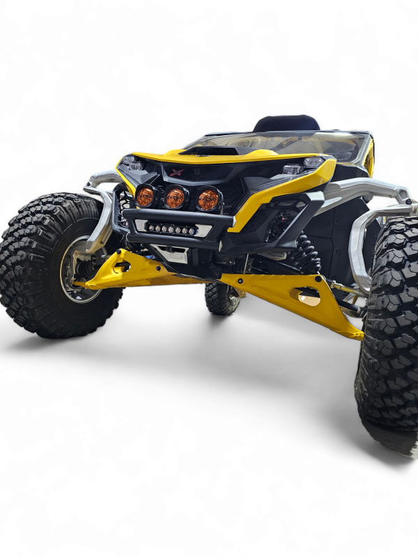 Elektric Offroad 2024+ Can-Am Maverick R Amp Front Winch Bumper - Durable Dune-Style Tubular Design