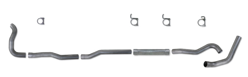 Diamond Eye Performance depK4211A-RP 4-Inch Aluminized Turbo-Back Exhaust System for 1989-1993 Dodge 5.9L Cummins