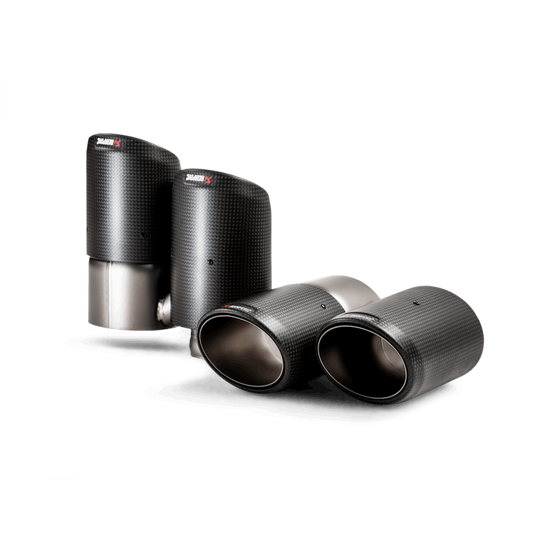 Akrapovic Carbon Tail Pipe Set akrTP-CT/53 for 2018-2020 Porsche Cayenne V6