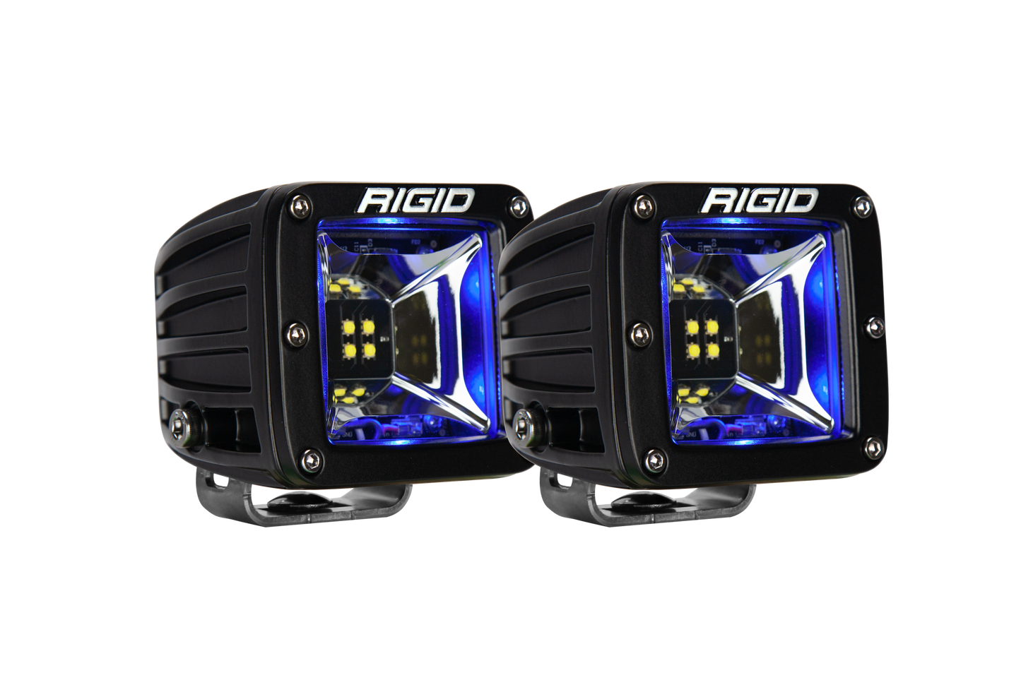 Rigid Industries - 68201 - Auxiliary Light - Scene Blue Backlight Surface Mount Pair Radiance