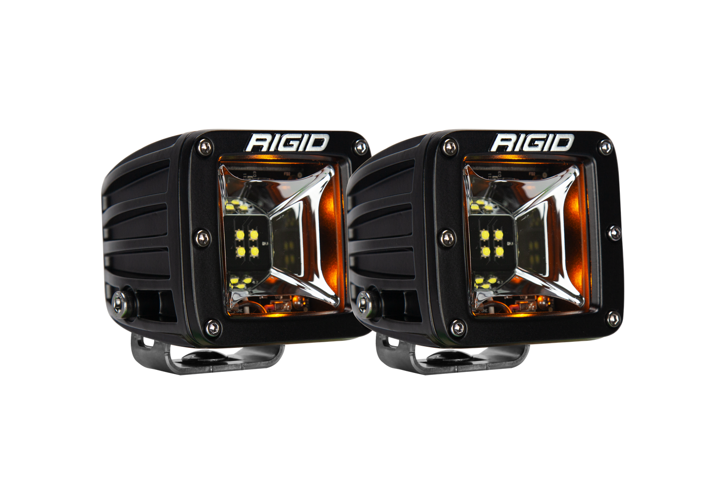 Rigid Industries - 68204 - Auxiliary Light - Scene Amber Backlight Surface Mount Pair Radiance