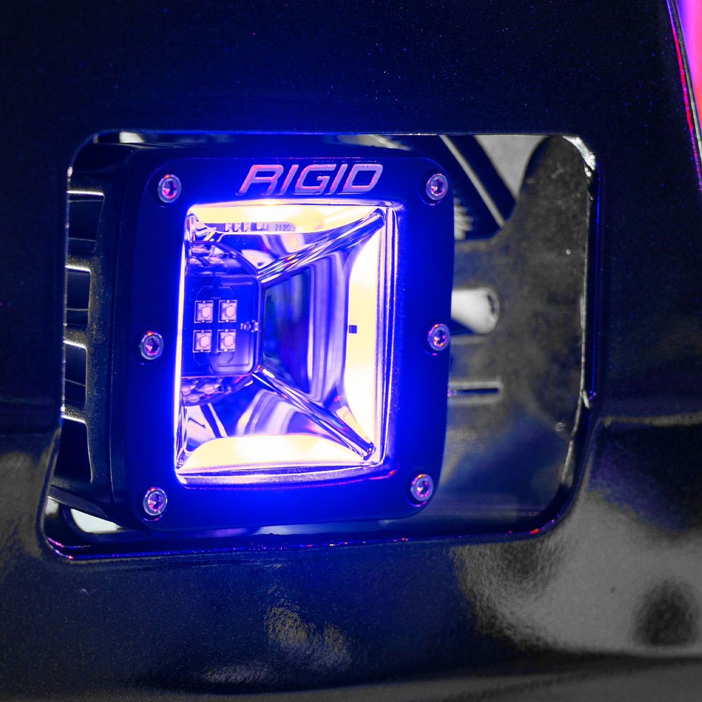Rigid Industries - 682053 - LED Light Pods - Radiance Plus Scene RGBW Surface Mount Pair