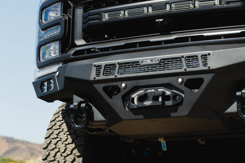 DV8 Offroad 2023-2026 Ford F-250/F-350 Spec Series Front Bumper with Winch Mount