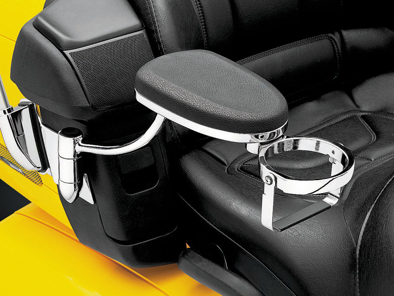 Kuryakyn 8991 Passenger Armrests for Honda GL1800 Gold Wing 2001-2005, Chrome