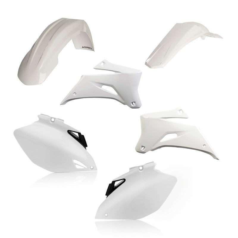 Acerbis Plastic Kit for 2006-2009 Yamaha YZ250F/YZ450F, White - ACB2071110002