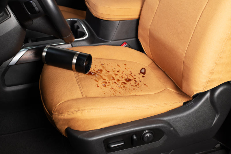 Covercraft 95-97 Toyota Land Carhartt PrecisionFit Custom Front Row Seat Covers - Brown