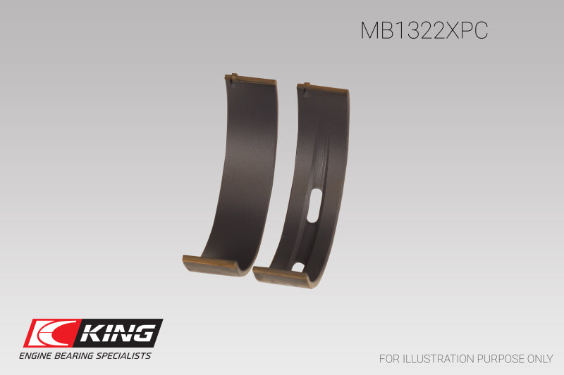 King Engine Bearings MB1322XP.026 VW V8/V10 Main Bearing Set for Audi R8, RS6 and Lamborghini Huracan