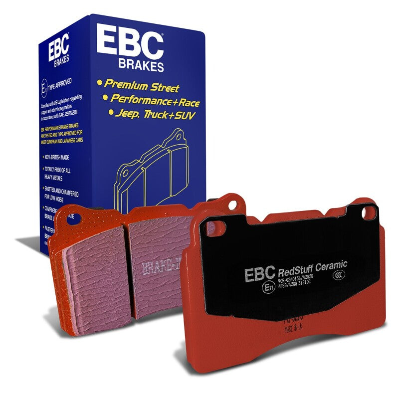 EBC Redstuff Ceramic Front Brake Pads DP31210C for 2004-2008 Acura TL 3.2L Manual with Brembo Brakes