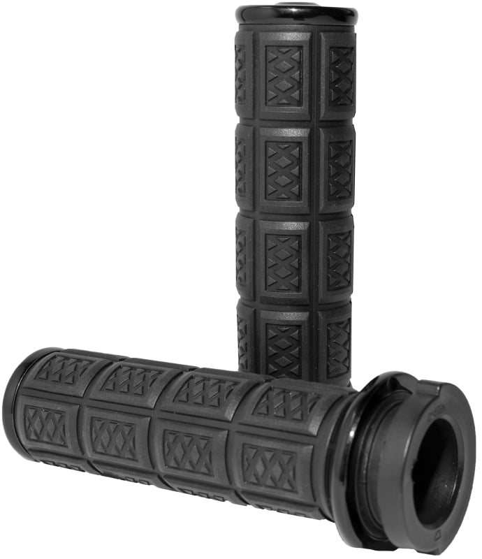 Kuryakyn Enygma Throttle-By-Wire Grips, Gloss Black, Part 10035-2