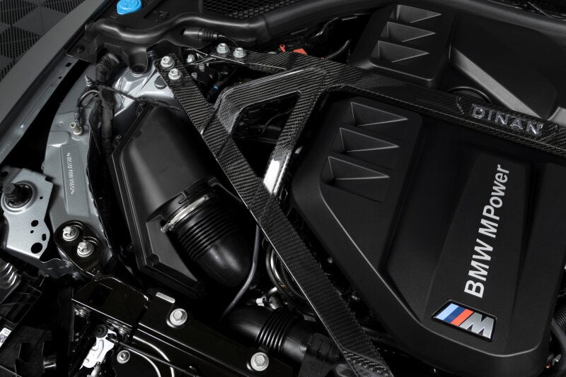 Dinan G80/G82/G83/G87 Gloss Carbon Fiber Strut Tower Brace for BMW M Series