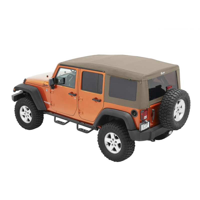 Bestop Supertop Ultra for Jeep Wrangler JK 4-Door (2007-2018) Pebble Beige