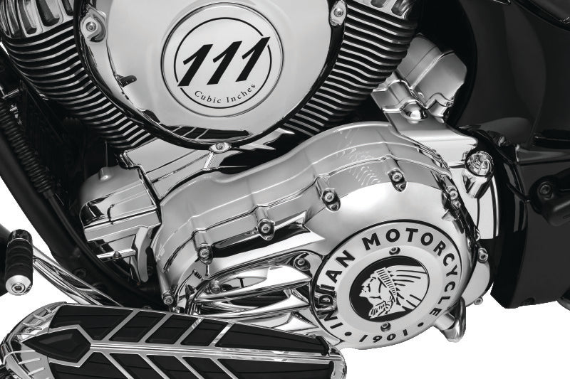 Kuryakyn 5696 Chrome Transmission Cover for Indian Motorcycles