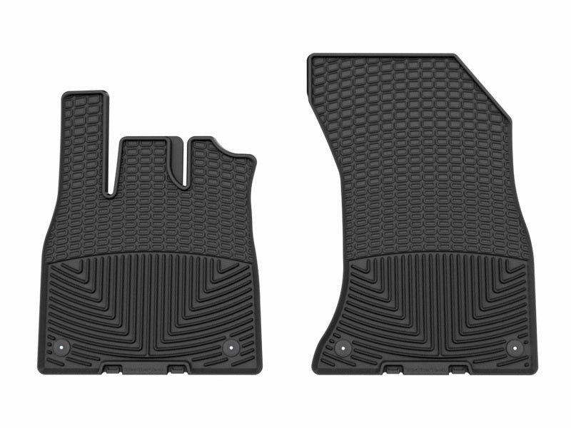 WeatherTech 18-25 Audi Q5 First Row Front All-Weather Floor Mats - Black