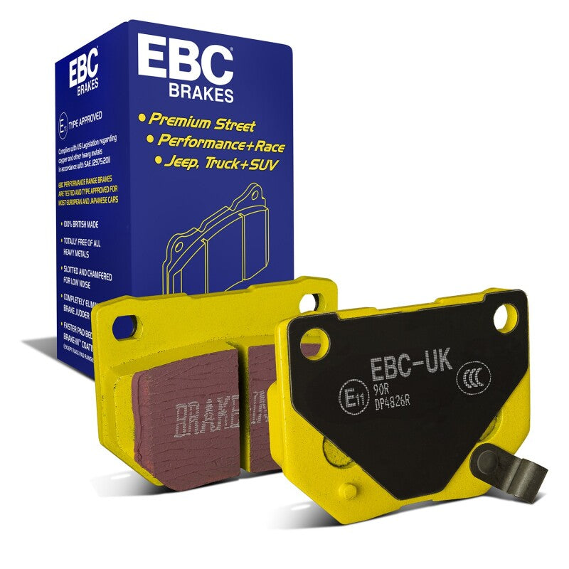 EBC Yellowstuff Rear Brake Pads DP4826R for 1989-1995 Nissan Skyline R32 GT-R