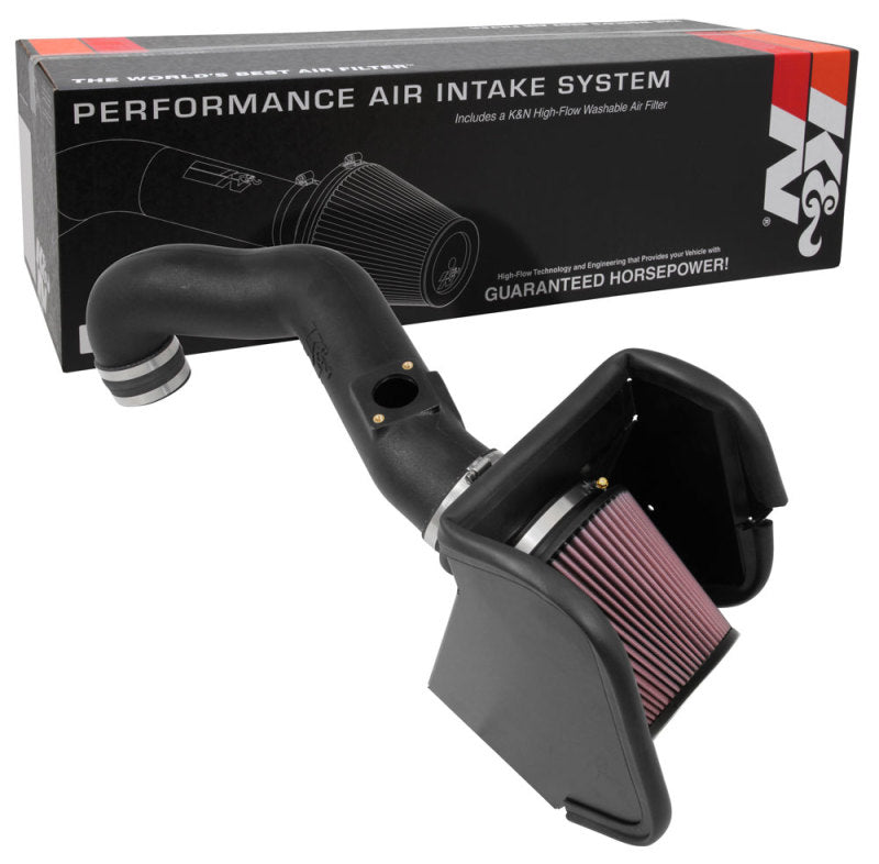 K&N 63-6017 AirCharger Performance Intake for 2016-2017 Nissan Titan XD 5.0L V8 Diesel