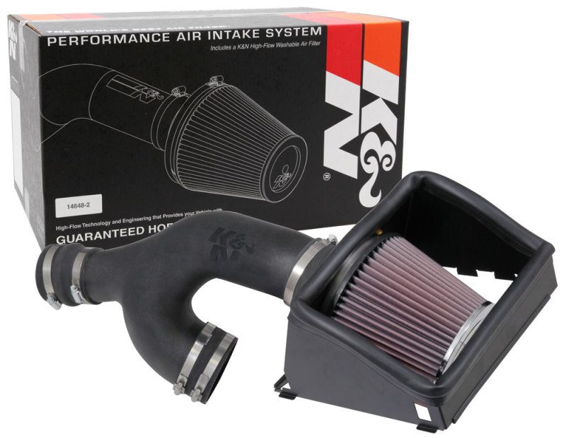 K&N Engineering 63-2599 AirCharger Performance Cold Air Intake for 2017–2018 Ford F-150 3.5L EcoBoost
