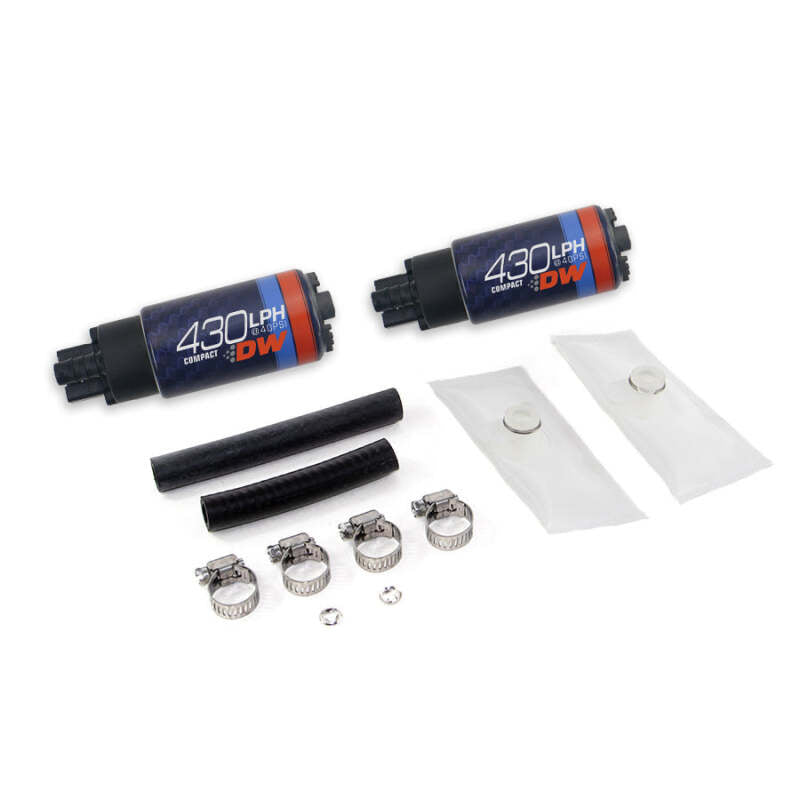 DeatschWerks DW430C 430 LPH Compact Fuel Pump for 1999–2004 Ford Lightning and 2002–2003 Harley-Davidson F-150