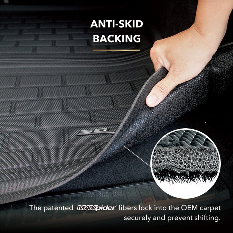 3D MAXpider Kagu Black Cargo Liner for 2014–2018 BMW X5 – Part Number aceM1BM0551309