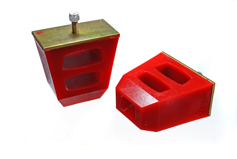 Energy Suspension eng9.9104R Universal Red Performance Polyurethane Bump Stop Set
