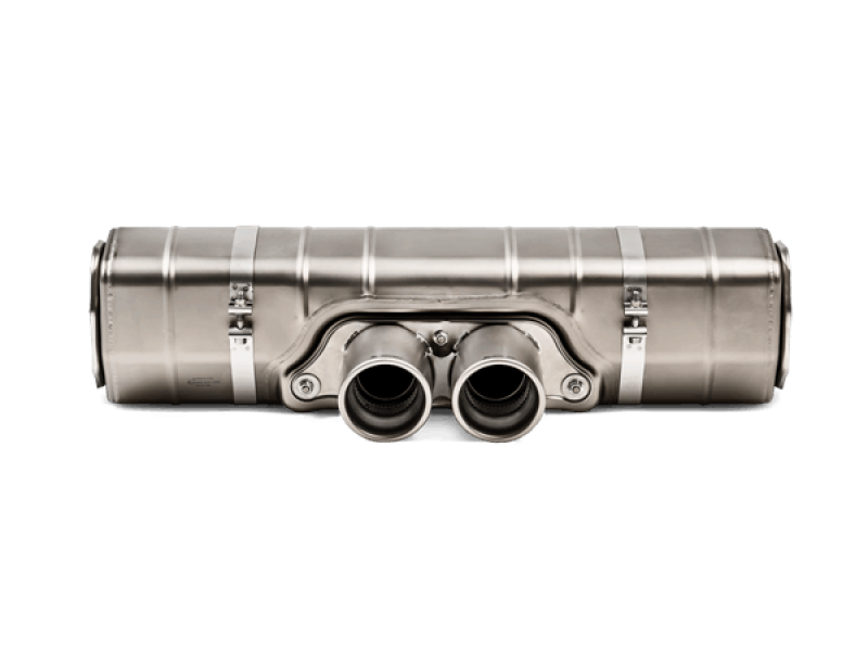 Akrapovic Slip-On Line Titanium Exhaust for 2018-2020 Porsche 911 GT3 RS (991.2) - Part Number S-PO/TI/10H